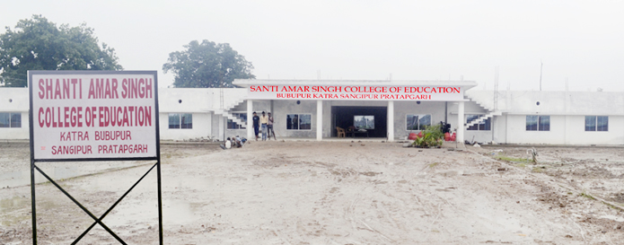 Shanti Amar Singh College of Education Pratapgarh